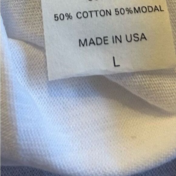 Lanston Revolve White Flutter Sleeve Top Size Large New with tags - Picture 7 of 8